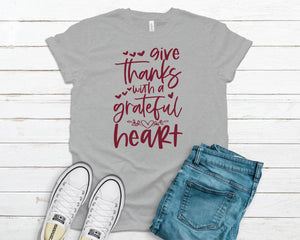 Thanks With a Grateful Heart Tee