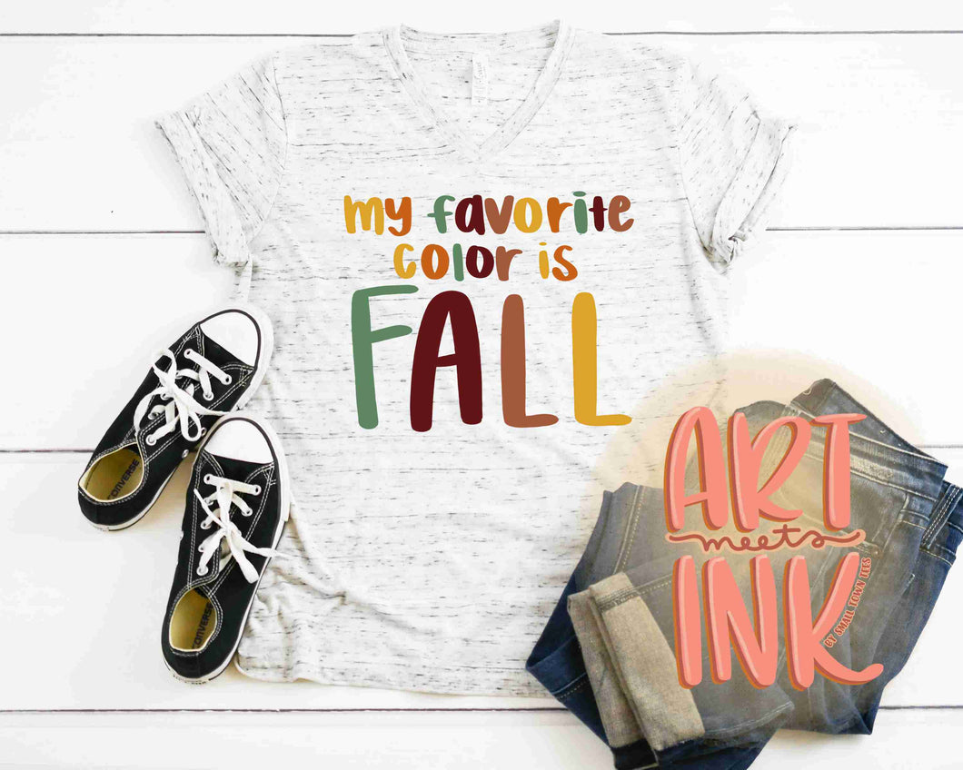 Fav Color is FALL Tee
