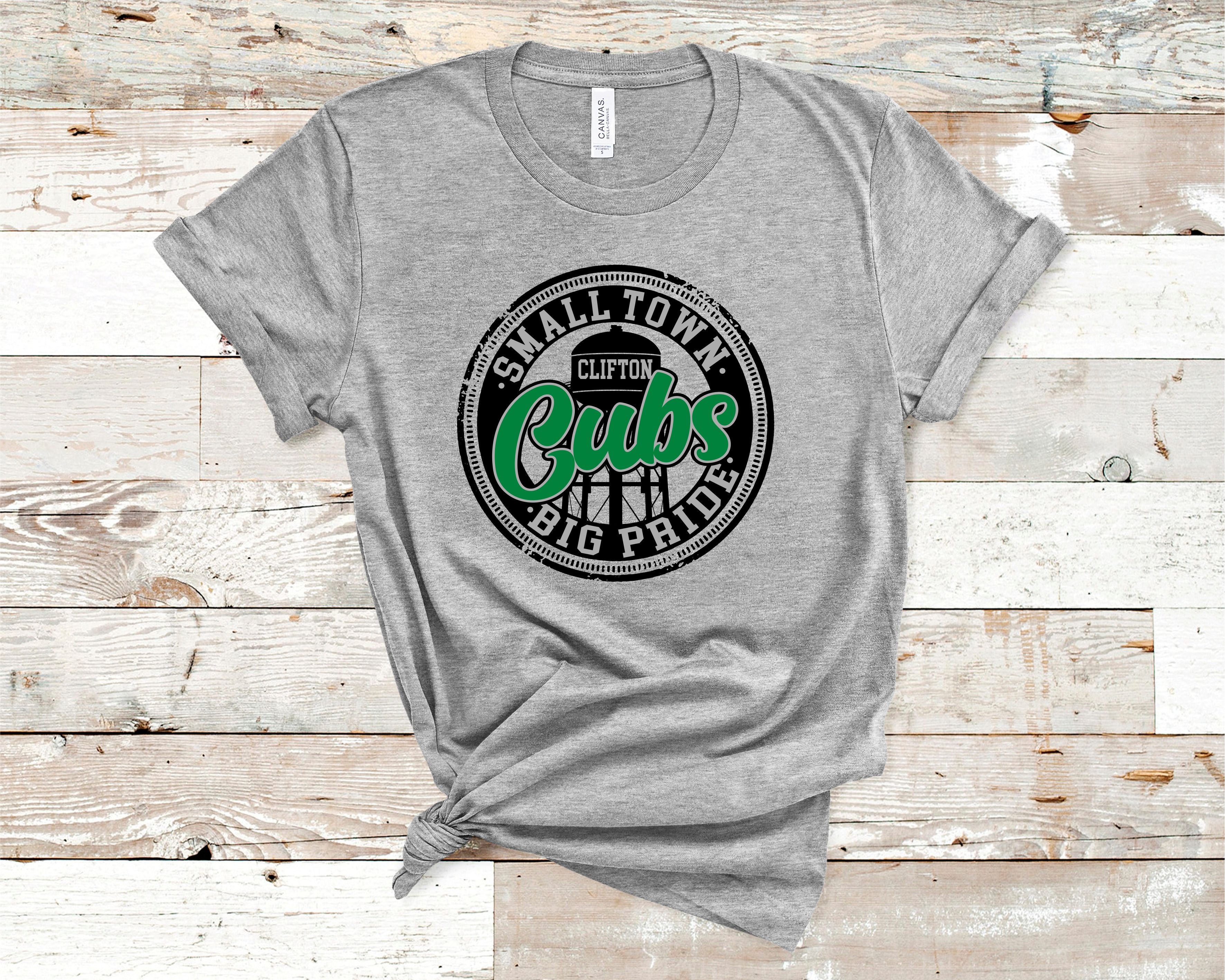 Small Town, Big Pride - Clifton Cubs – Small Town Tees - Mexia