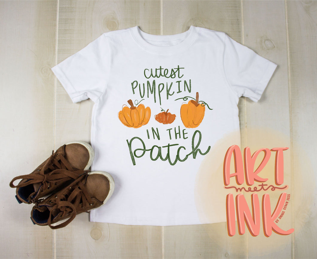 Cutest Pumpkin In the Patch Baby/Kids Tee